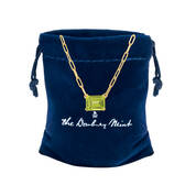 Pretty Petite Peridot Necklace 11599 0020 g gift pouch