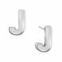 Personalized Sterling Silver Earring Set 6554 001 5 6