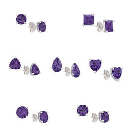 The Birthstone Earrings Set 11159 0014 b february