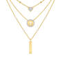 Love in Jesus Language Diamond Pearl Necklace 10226 0015 a main