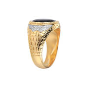 Onyx Treasure Mens Diamond Ring 11581 0012 b side