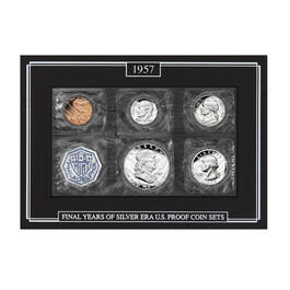 Final Years of Silver Era US Proof Coin Sets 11365 0014 b holder