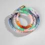Opals From Around World Necklace 11142 2143 d triplestrand