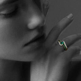 Personalized Emerald Dream Ring 12046 0019 m mode