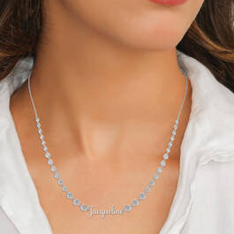 Seven Carat Tennis Necklace 12021 0018 m model
