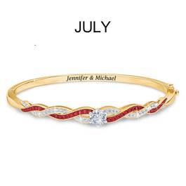 Birthstone Swirl Bracelet 5821 002 2 8