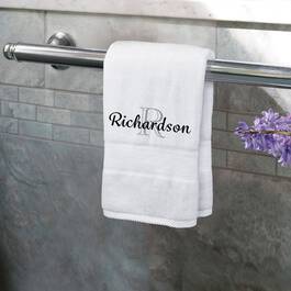 The Personalized Luxury Towel Set 10058 0042 b towel holder