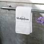 The Personalized Luxury Towel Set 10058 0042 b towel holder