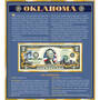 The United States Enhanced Two Dollar Bill Collection 6448 0031 a Oklahoma