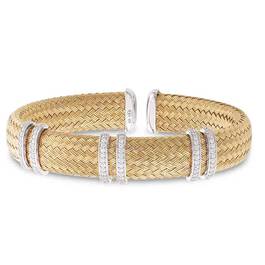 Golden Glamour Bangle by Charles Garnier 6369 001 0 1