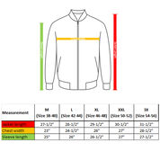 size chart jacket