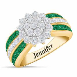 Personalized Birthstone Radiance Ring 5687 003 3 5
