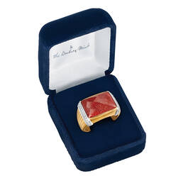 Tranquility Mens Goldstone Ring 10311 0011 g display