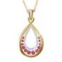 A Dozen Rubies  Diamonds Pendant 1651 001 8 1