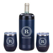 The Personalized Insulated Wine Chiller Set 12319 0019 a main