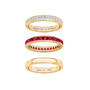 Personalized Forever Ruby Red & Diamond Anniversary Ring, Personalized Forever Ruby Red Diamond Anniversary Ring 11248 0017 b separated