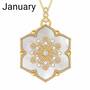Mother of Pearl Monthly Pendants 6117 001 5 1