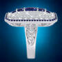 Royal Radiance Vintage Statement Ring 10610 0019 b side