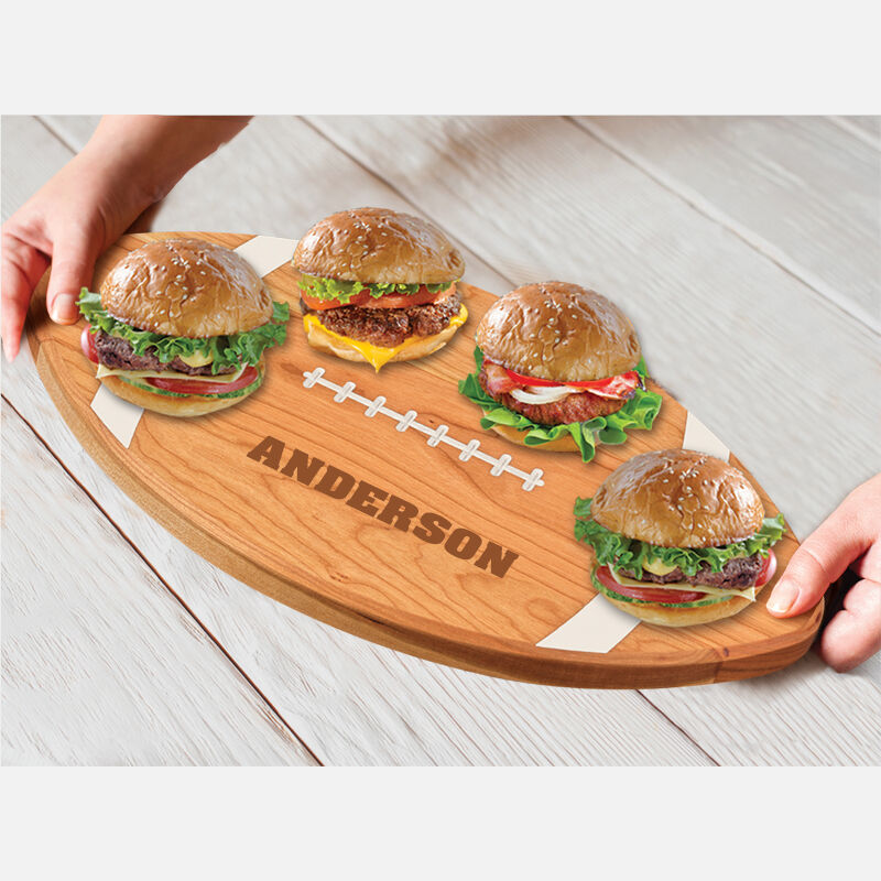 The Personalized Football Serving Board 5610 001 9 5