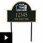 The MLB Personalized Address Plaque, , video-thumb