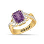 Enchanted Blessings Amethyst Cross Ring 11839 0012 a main