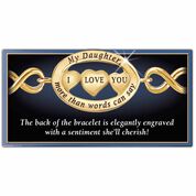 My Daughter I Love You Diamond Bracelet 5445 001 0 2