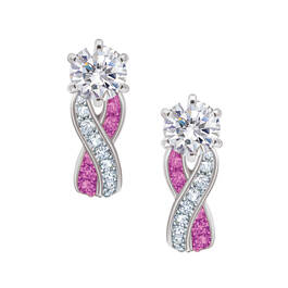 Birthstone Swirl Earrings 6366 0021 j october