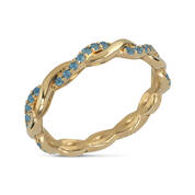 Shades of Blue Stackable Five Ring Set 12360 0017 b ring