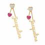 Personalized Birthstone Earrings, Personalized Birthstone Earrings 6553 001 6 10