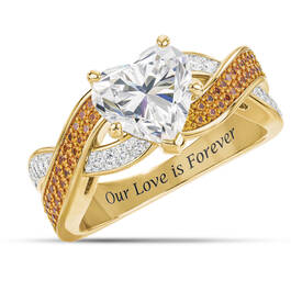 Our Love is Forever Birthstone DIamonisse Ring 10473 0015 k november