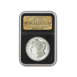 100th Anniv Morgan Mint Mark Set 6667 0019 c coin capsule
