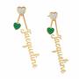 Personalized Birthstone Earrings, Personalized Birthstone Earrings 6553 001 6 5