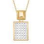 White Fire Pendant and Earring Set, White Fire Pendant and Earring Set 10299 0025 b pendant