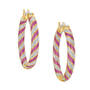 Birthstone Inside-Out Hoops, Birthstone Inside Out Hoops 11072 0018 f june