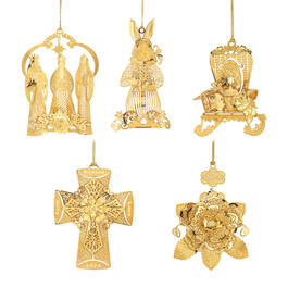 The 2024 Gold Ornament Collection 11091 0031 a main