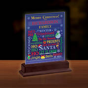 The Personalized Family Christmas Sign 12058 0014 m room