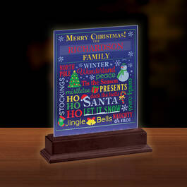 The Personalized Family Christmas Sign 12058 0014 m room