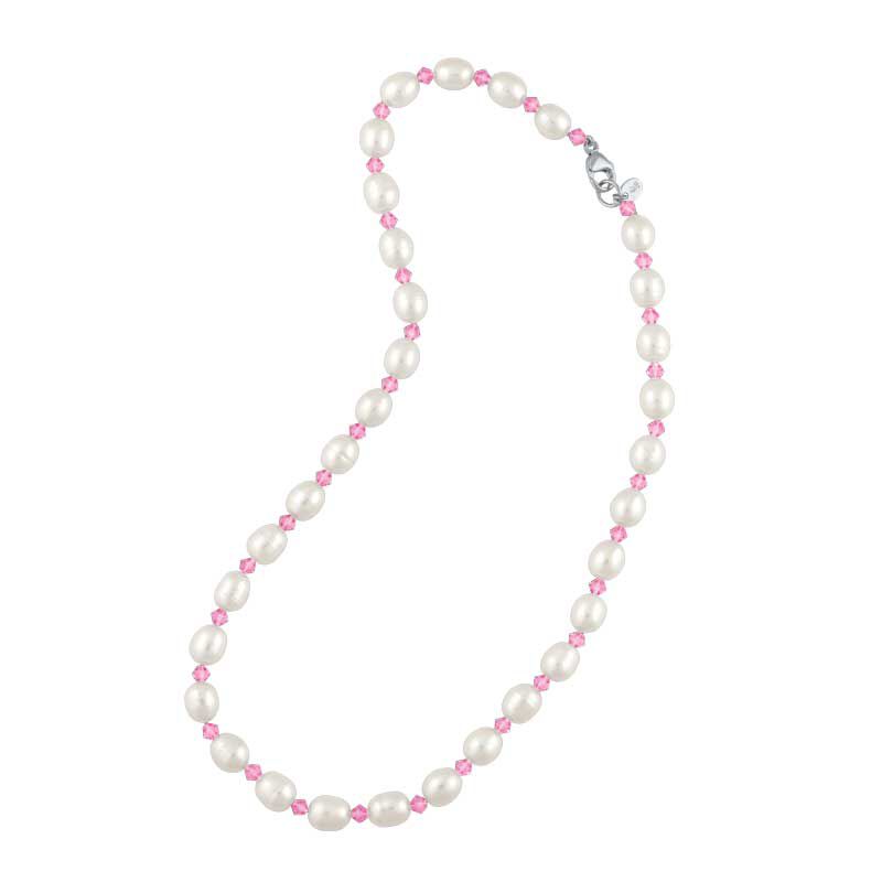 Birthstone and Pearl Necklace 1108 001 7 10