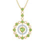 Love Embrace Birthstone Diamond Necklace 6928 0014 h august