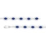 Sapphire SterlingSilver Bracelet 11142 1137 b clasp.jpg