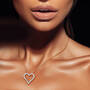 The LuxDiamond Open-Heart Pendant, The LuxDiamond Open Heart Pendant 11674 0010 m model