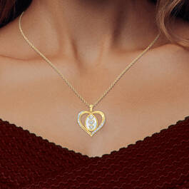 I Love You Personalized Diamond Pendant 10813 0014 m model