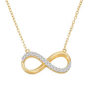 Michael OConnor Diamond Infinity Pendant 11142 1996 a main