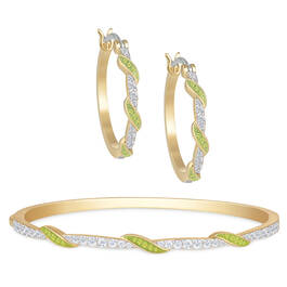 Birthstone Swirl Bracelet with FREE Earrings 11615 0012 h august