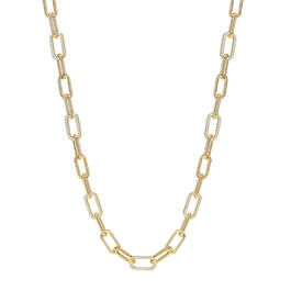 Dazzling Paperclip Necklace Earrings 11844 0015 b necklace