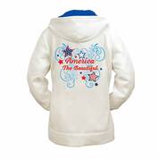 America the Beautiful Zip Up Hoodie 6200 001 3 2