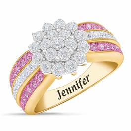 Personalized Birthstone Radiance Ring 5687 003 3 10