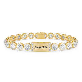 30 Carat Tennis Bracelet w FREE Matching Stud Earrings 11992 0015 b bracelet
