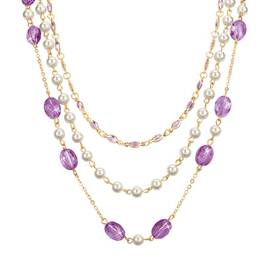 Birthstone Elegance Necklace Set 1478 001 9 6