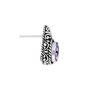 Genuine Amethyst Earrings 11142 2184 b earringside
